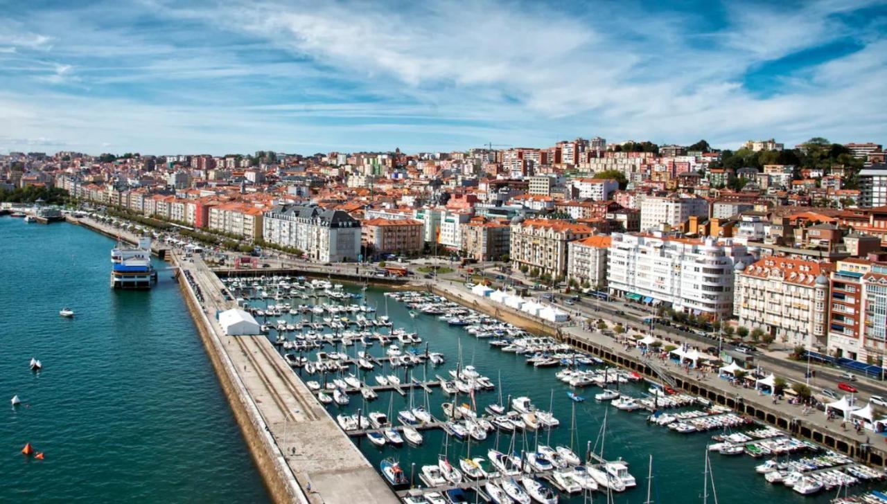 Bajo Con Terraza A 5 Min De La Playa Villa Santander Eksteriør billede