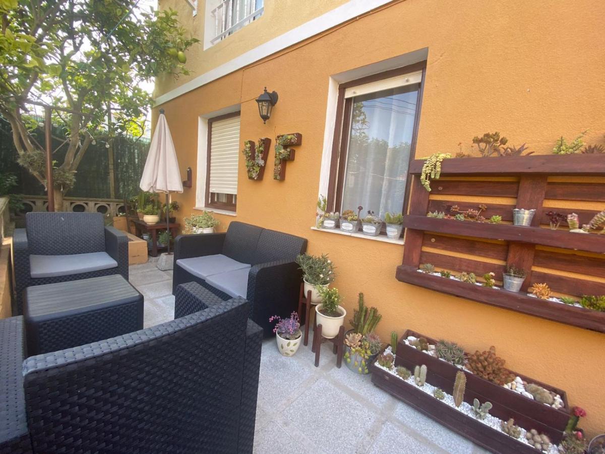 Bajo Con Terraza A 5 Min De La Playa Villa Santander Eksteriør billede